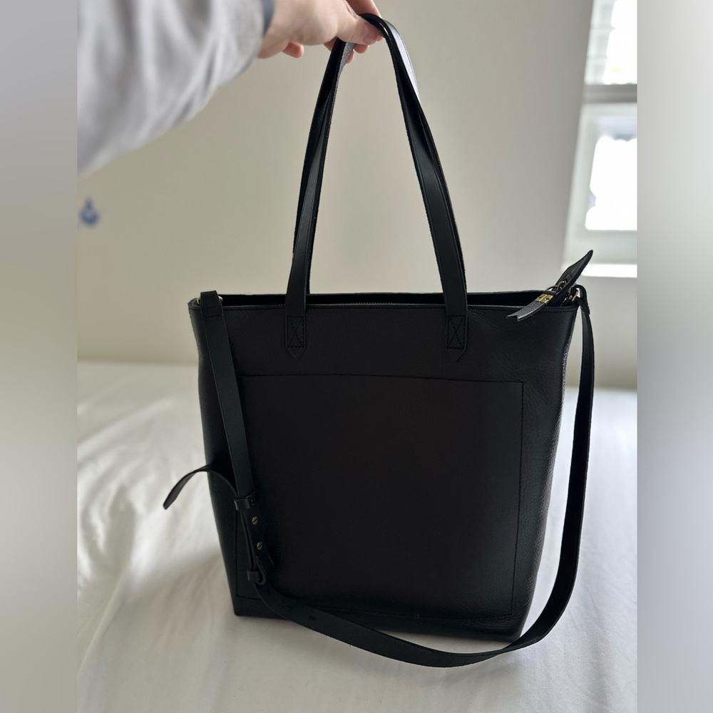 Madewell The Zip-Top Medium Transport Tote NWOT